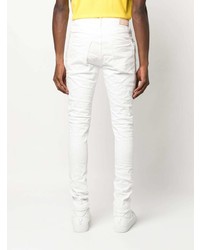 Jean skinny blanc purple brand