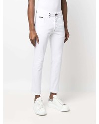 Jean skinny blanc Philipp Plein