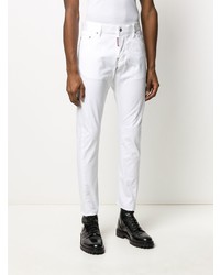 Jean skinny blanc DSQUARED2