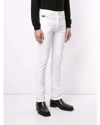 Jean skinny blanc VERSACE JEANS COUTURE