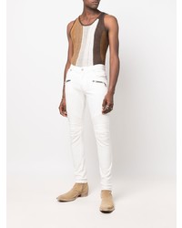 Jean skinny blanc Balmain