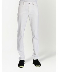 Jean skinny blanc Zegna