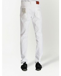 Jean skinny blanc Zegna