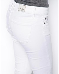 Jean skinny blanc Pepe Jeans