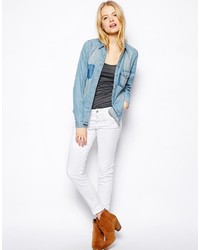 Jean skinny blanc Pepe Jeans