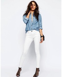 Jean skinny blanc Asos