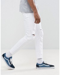 Jean skinny blanc Pull&Bear