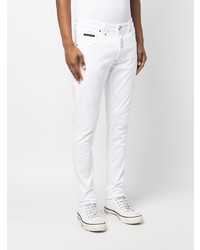 Jean skinny blanc Philipp Plein