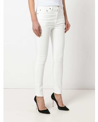 Jean skinny blanc Saint Laurent