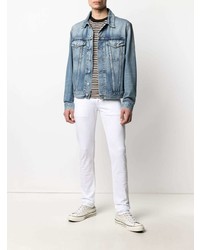 Jean skinny blanc Jacob Cohen