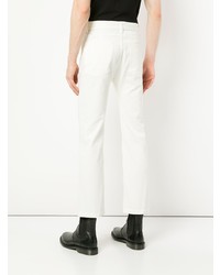 Jean skinny blanc Lemaire