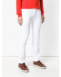 Jean skinny blanc Jacob Cohen