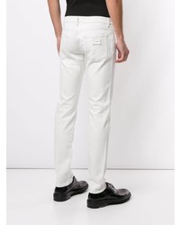 Jean skinny blanc Dolce & Gabbana