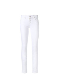 Jean skinny blanc Versace Collection