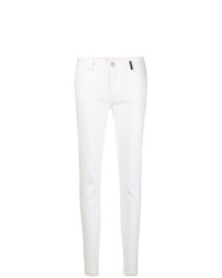 Jean skinny blanc Versace Jeans