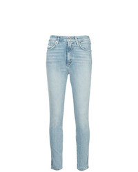 Jean skinny bleu clair Agolde