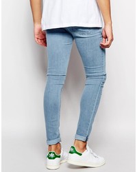 Jean skinny bleu clair Asos