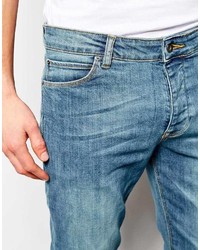 Jean skinny bleu clair Asos