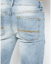 Jean skinny bleu clair Asos