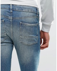 Jean skinny bleu clair Asos