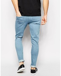 Jean skinny bleu clair Asos