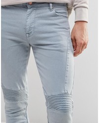 Jean skinny bleu clair Asos