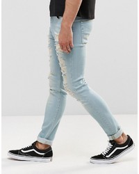 Jean skinny bleu clair Asos