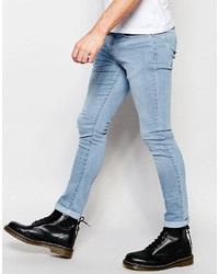 Jean skinny bleu clair