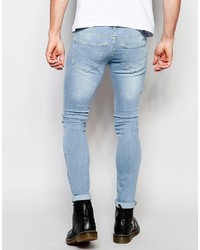 Jean skinny bleu clair