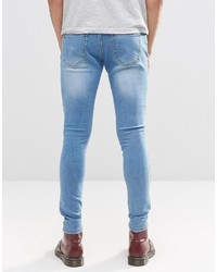 Jean skinny bleu clair