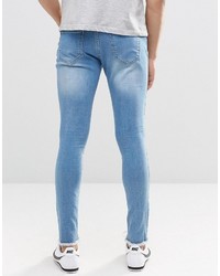 Jean skinny bleu clair