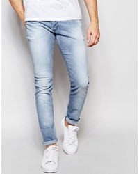 Jean skinny bleu clair Diesel