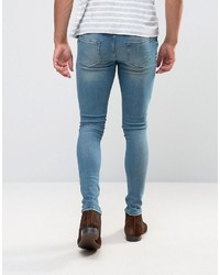 Jean skinny bleu clair Asos