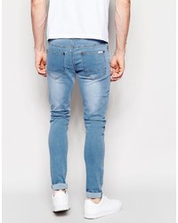 Jean skinny bleu clair