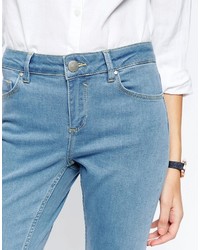 Jean skinny bleu clair Asos