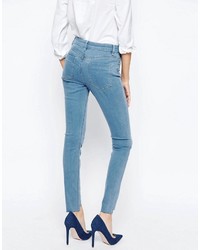 Jean skinny bleu clair Asos