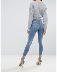 Jean skinny bleu clair Asos