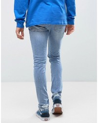 Jean skinny bleu clair Asos