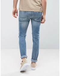 Jean skinny bleu clair Asos