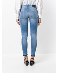 Jean skinny bleu clair Cambio