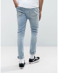 Jean skinny bleu clair Pull&Bear