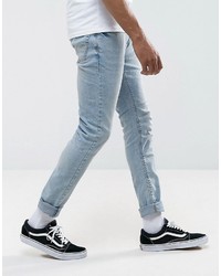 Jean skinny bleu clair Pull&Bear