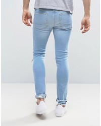 Jean skinny bleu clair Asos