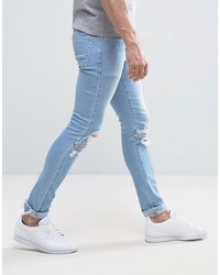 Jean skinny bleu clair Asos