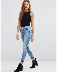 Jean skinny bleu clair Only