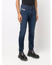 Jean skinny bleu marine Diesel