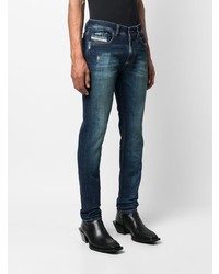 Jean skinny bleu marine Diesel