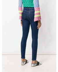 Jean skinny bleu marine Alice + Olivia