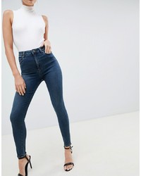 Jean skinny bleu marine ASOS DESIGN