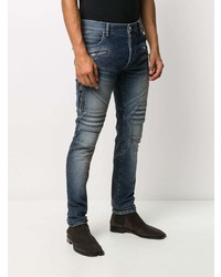 Jean skinny bleu marine Balmain